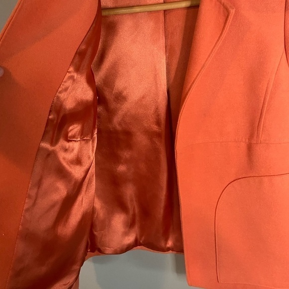 Chico’s Smooth Plush Tanya Jacket - Pumpkin Spice - Picture 7 of 9